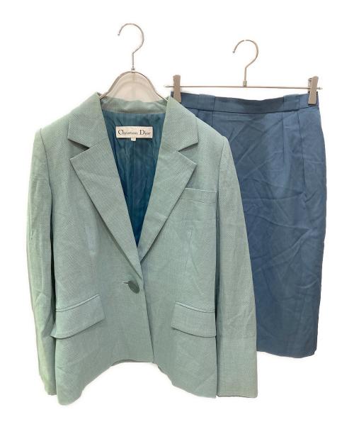 Christian Dior（クリスチャン ディオール）Christian Dior (クリスチャン ディオール) ヴィンテージセットアップ スカイブルー サイズ:11の古着・服飾アイテム