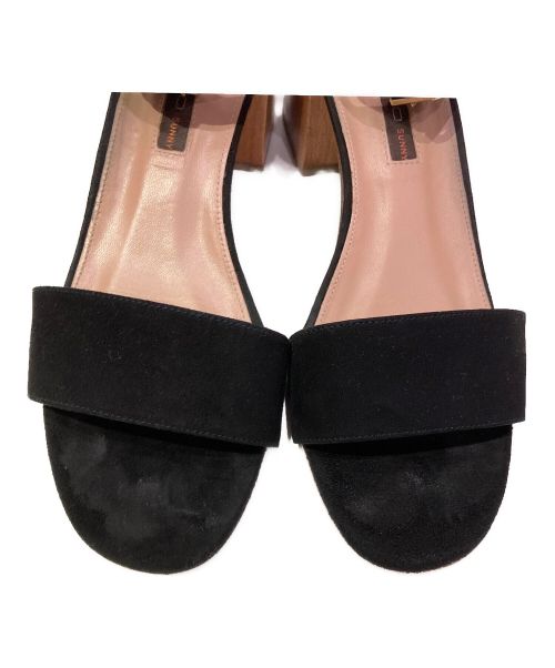 PELLICO SUNNY（ペリーコサニー）PELLICO SUNNY (ペリーコサニー) オープントゥーパンプス ブラック サイズ:38の古着・服飾アイテム