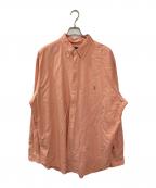 RALPH LAURENラルフローレン）の古着「ボタンダウンシャツ」｜オレンジ