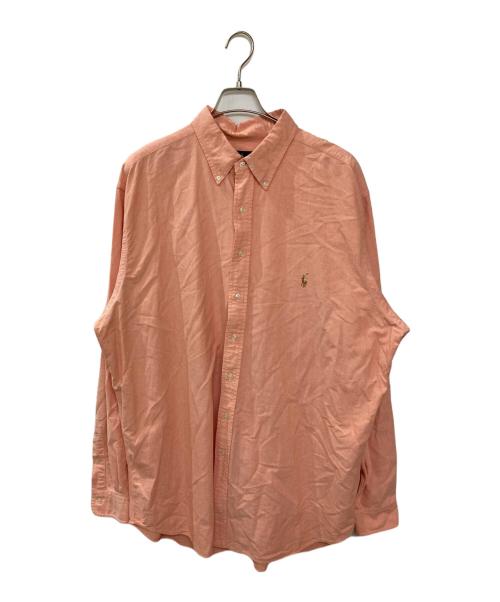 RALPH LAUREN（ラルフローレン）RALPH LAUREN (ラルフローレン) ボタンダウンシャツ オレンジ サイズ:2XLTの古着・服飾アイテム