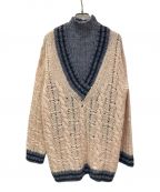 Ameriアメリ）の古着「アンサンブルニット」｜ピンク