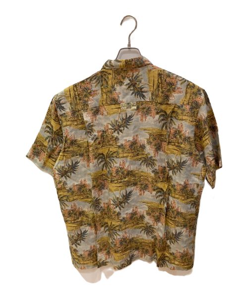 PAPAS（パパス）PAPAS (パパス) リネンアロハシャツ マルチカラー サイズ:Lの古着・服飾アイテム