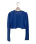 FOXEY BOUTIQUE (フォクシー ブティック) カシミヤカーディガン ブルー サイズ:40：3500円