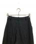 中古・古着 CLANE (クラネ) BACK SLIT STRAIGHT PANTS ブラック サイズ:1：2500円