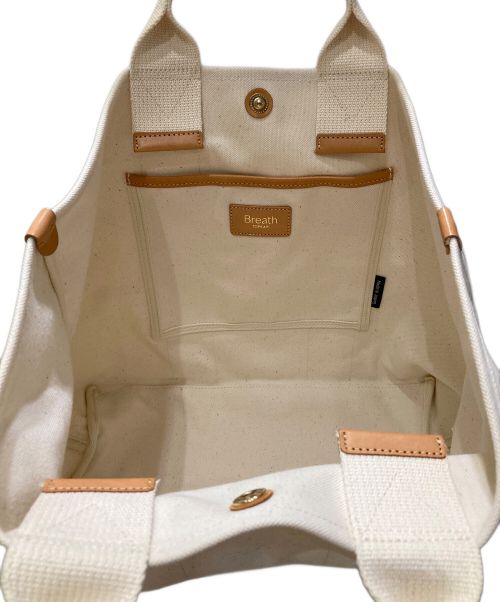 Breath TOPKAPI（ブレストプカピ）Breath TOPKAPI (ブレストプカピ) トートバッグ ホワイトの古着・服飾アイテム