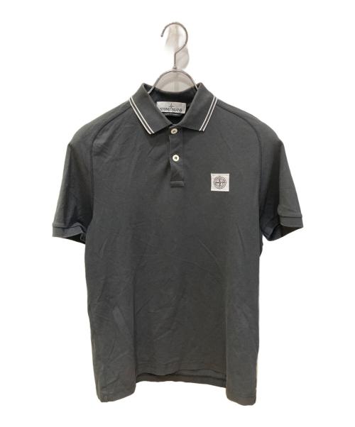 STONE ISLAND（ストーンアイランド）STONE ISLAND (ストーンアイランド) ポロシャツ グレー サイズ:Sの古着・服飾アイテム