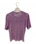 missoni (ミッソーニ) ニットカットソー パープル サイズ:不明(実寸サイズをご確認ください)：5000円