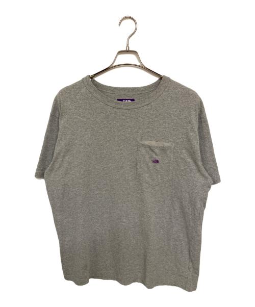 THE NORTHFACE PURPLELABEL（ザ・ノースフェイス パープルレーベル）THE NORTHFACE PURPLELABEL (ザ・ノースフェイス パープルレーベル) Tシャツ グレー サイズ:Lの古着・服飾アイテム