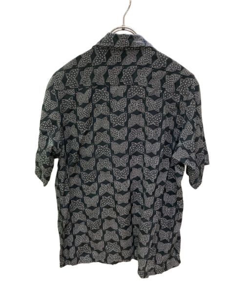 Needles（ニードルズ）Needles (ニードルズ) パピヨン総柄シャツ ネイビー サイズ:Sの古着・服飾アイテム