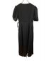 maison celon (メゾンセロン) satin wrap dress ブラック サイズ:FREE 未使用品：5000円