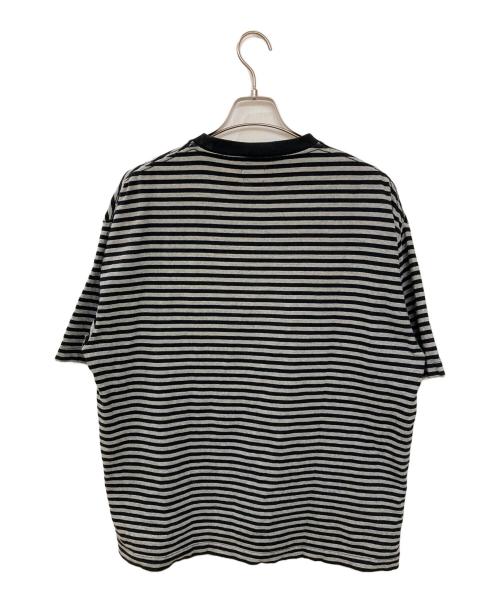 STEVEN ALAN（スティーブンアラン）STEVEN ALAN (スティーブンアラン) ボーダーTシャツ ブラック サイズ:XLの古着・服飾アイテム
