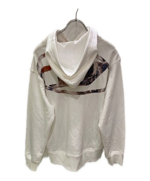 DIESEL（ディーゼル）DIESEL (ディーゼル) パーカー ホワイト サイズ:XSの古着・服飾アイテム