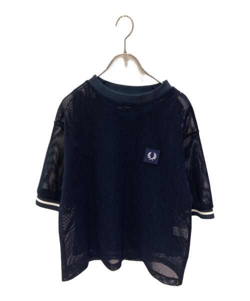 FRED PERRY（フレッドペリー）FRED PERRY (フレッドペリー) メッシュトップス ネイビー サイズ:UK9の古着・服飾アイテム