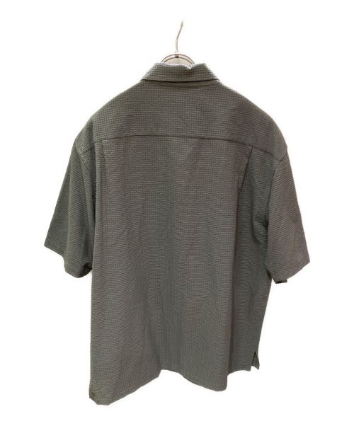 THE NORTH FACE（ザ ノース フェイス）THE NORTH FACE (ザ ノース フェイス) ショートスリーブシアサッカーベントメッシュシャツ カーキ サイズ:XLの古着・服飾アイテム