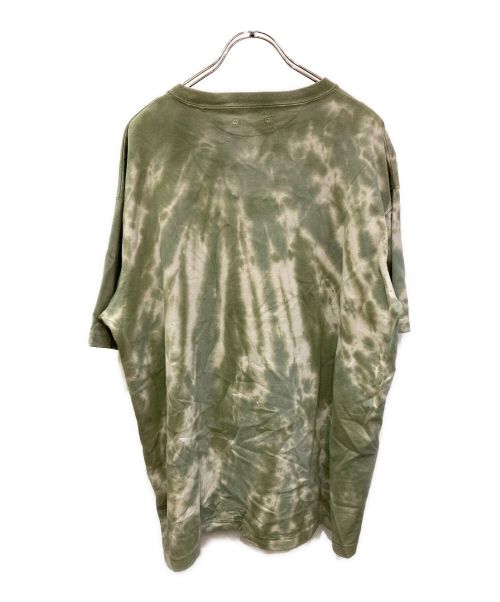 ISSUETHINGS（イシューシングス）ISSUETHINGS (イシューシングス) タイダイ柄ダメージTシャツ グリーン サイズ:2の古着・服飾アイテム