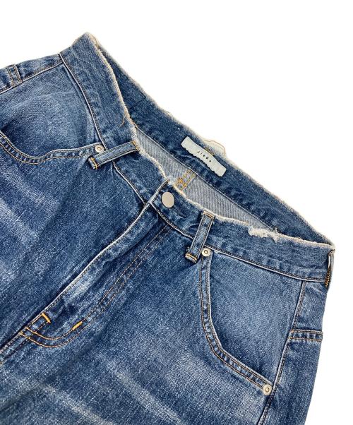 jieda（ジエダ）Jieda (ジエダ) ユーズド3Dバギーデニムパンツ インディゴ サイズ:2の古着・服飾アイテム