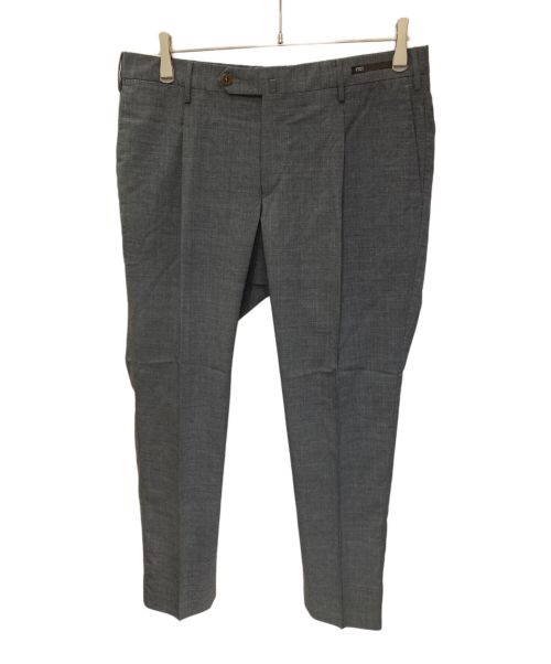 PT01（ピーティーゼロウーノ）PT01 (ピーティーゼロ) ストレッチスラックス グレー サイズ:50の古着・服飾アイテム
