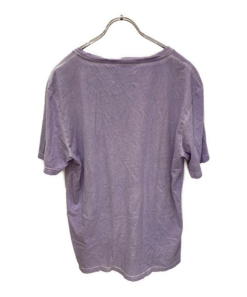 Maison Margiela（メゾンマルジェラ）Maison Margiela (メゾンマルジェラ) ガーメントダイ Tシャツ パープル サイズ:54の古着・服飾アイテム
