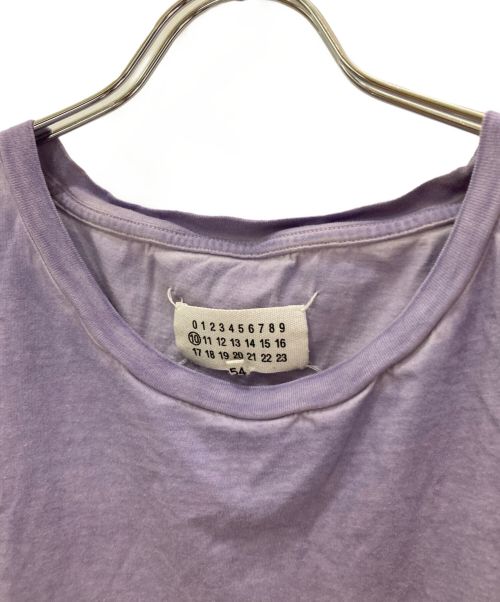 Maison Margiela（メゾンマルジェラ）Maison Margiela (メゾンマルジェラ) ガーメントダイ Tシャツ パープル サイズ:54の古着・服飾アイテム