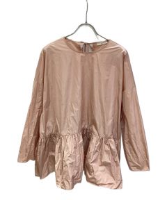 中古・古着通販】YORI (ヨリ) ストライプティアードチュニック ピンク