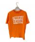 HERON PRESTON（ヘロンプレストン）の古着「プリントTシャツ」｜オレンジ