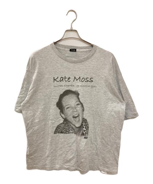 SCREEN STARS BEST（スクリーンズスターズベスト）SCREEN STARS BEST (スクリーンズスターズベスト) Kate Moss プリントTシャツ グレー サイズ:XLの古着・服飾アイテム