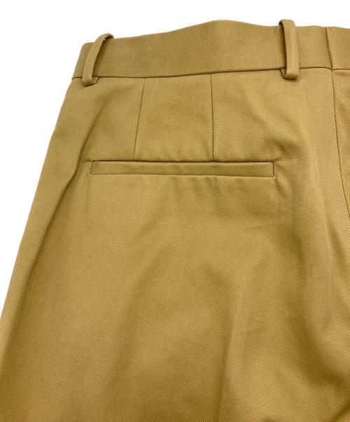 JIL SANDER（ジルサンダー）JIL SANDER (ジルサンダー) ギャバジンパンツ ブラウン サイズ:48の古着・服飾アイテム