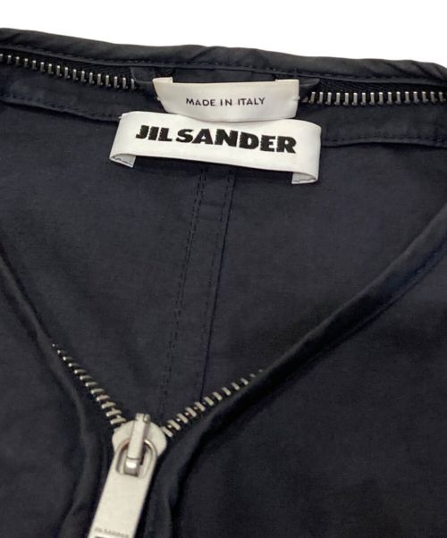 JIL SANDER（ジルサンダー）JIL SANDER (ジルサンダー) S/S STRESA JACKET ネイビー サイズ:48の古着・服飾アイテム