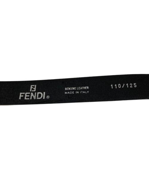 FENDI（フェンディ）FENDI (フェンディ) ベルト ブラック サイズ:110/125の古着・服飾アイテム