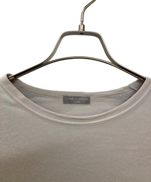 COMME des GARCONS HOMME（コムデギャルソン オム）COMME des GARCONS HOMME (コムデギャルソン オム) 90S スリーブラインTee グレー サイズ:不明(実寸サイズをご確認ください)の古着・服飾アイテム