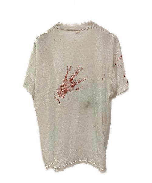 -（-）- (-) ヴィンテージTシャツ ホワイト サイズ:-（実寸参照)の古着・服飾アイテム