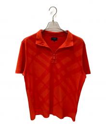 BURBERRY GOLF（バーバリーゴルフ）の古着「シャツ」｜オレンジ