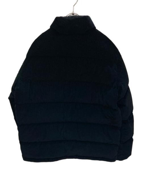 MONCLER（モンクレール）MONCLER (モンクレール) FRAGMENT DESIGN (フラグメントデザイン) コーデュロイダウンジャケット ブラック サイズ:2の古着・服飾アイテム