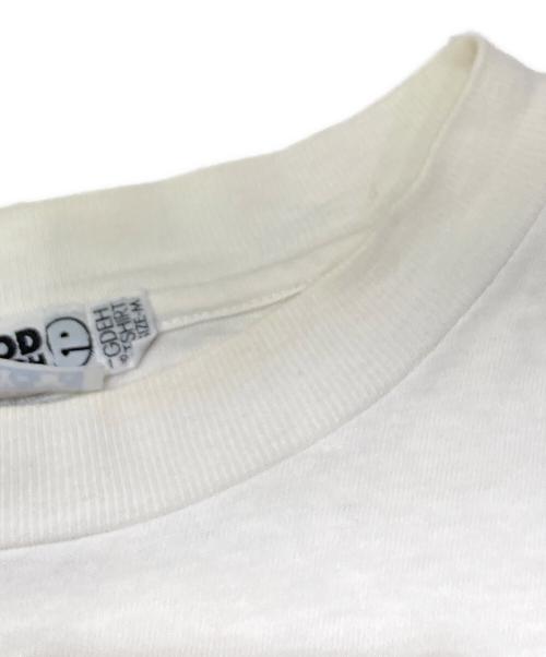 GOODENOUGH（グッドイナフ）GOOD ENOUGH (グッドイナフ) ヴィンテージプリントTシャツ ホワイト サイズ:Mの古着・服飾アイテム