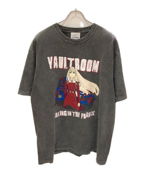 VAULTROOM（ボルトルーム）VAULTROOM (ボルトルーム) プリントTシャツ グレー サイズ:XLの古着・服飾アイテム