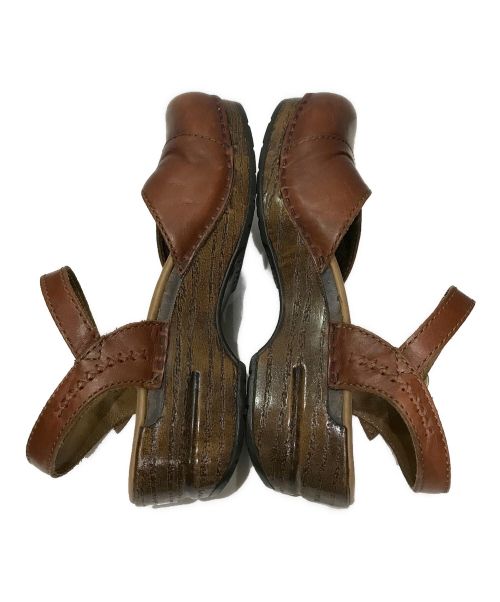 dansko（ダンスコ）dansko (ダンスコ) サボサンダル ブラウン サイズ:37の古着・服飾アイテム