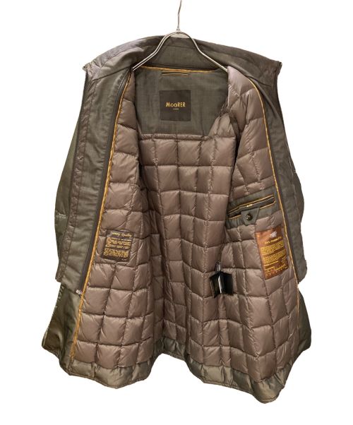 MOORER（ムーレー）MOORER (ムーレー) ダウンジャケット カーキ サイズ:44の古着・服飾アイテム