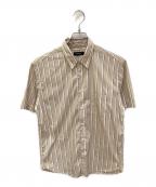 BLACK LABEL CRESTBRIDGEブラックレーベル クレストブリッジ）の古着「半袖シャツ」｜ベージュ