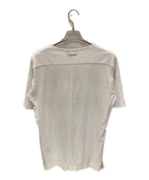 DIESEL Black Gold（ディーゼル ブラック ゴールド）DIESEL Black Gold (ディーゼル ブラック ゴールド) プリントTシャツ ホワイト サイズ:Sの古着・服飾アイテム