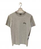 stussyステューシー）の古着「プリントTシャツ」｜グレー