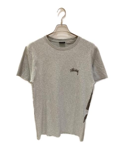 stussy（ステューシー）stussy (ステューシー) プリントTシャツ グレー サイズ:Sの古着・服飾アイテム