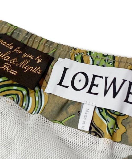 LOEWE（ロエベ）LOEWE (ロエベ) ハーフパンツ カーキ サイズ:Mの古着・服飾アイテム