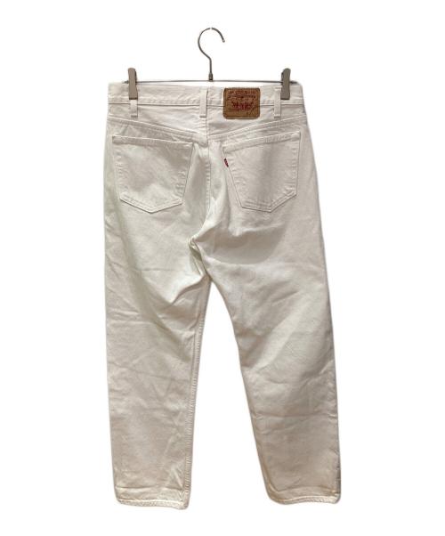 LEVI'S（リーバイス）LEVI'S (リーバイス) 古着501ホワイトデニム ホワイト サイズ:実寸W78cm股下74cmの古着・服飾アイテム