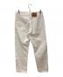 LEVI'S (リーバイス) 古着501ホワイトデニム ホワイト サイズ:実寸W78cm股下74cm：4000円