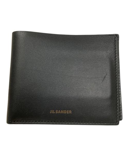 JIL SANDER（ジルサンダー）JIL SANDER (ジルサンダー) 2つ折り財布 ブラックの古着・服飾アイテム