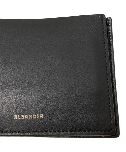 JIL SANDER（ジルサンダー）JIL SANDER (ジルサンダー) 2つ折り財布 ブラックの古着・服飾アイテム