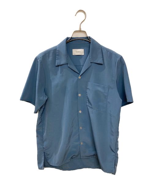 STUDIOUS（ステュディオス）STUDIOUS (ステュディオス) オープンカラーシャツ ブルー サイズ:3の古着・服飾アイテム