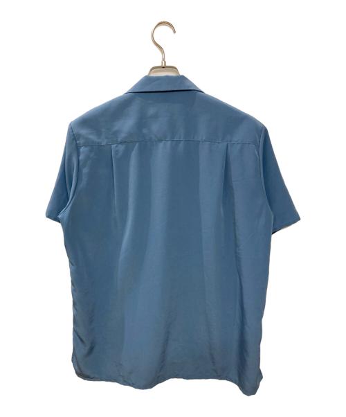 STUDIOUS（ステュディオス）STUDIOUS (ステュディオス) オープンカラーシャツ ブルー サイズ:3の古着・服飾アイテム