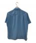 STUDIOUS (ステュディオス) オープンカラーシャツ ブルー サイズ:3：3500円