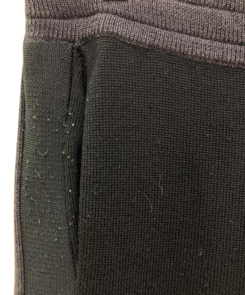 1piu1uguale3（ウノピュウノウグァーレトレ）1piu1uguale3 (ウノピュウノウグァーレトレ) ニットパンツ ブラック サイズ:4の古着・服飾アイテム